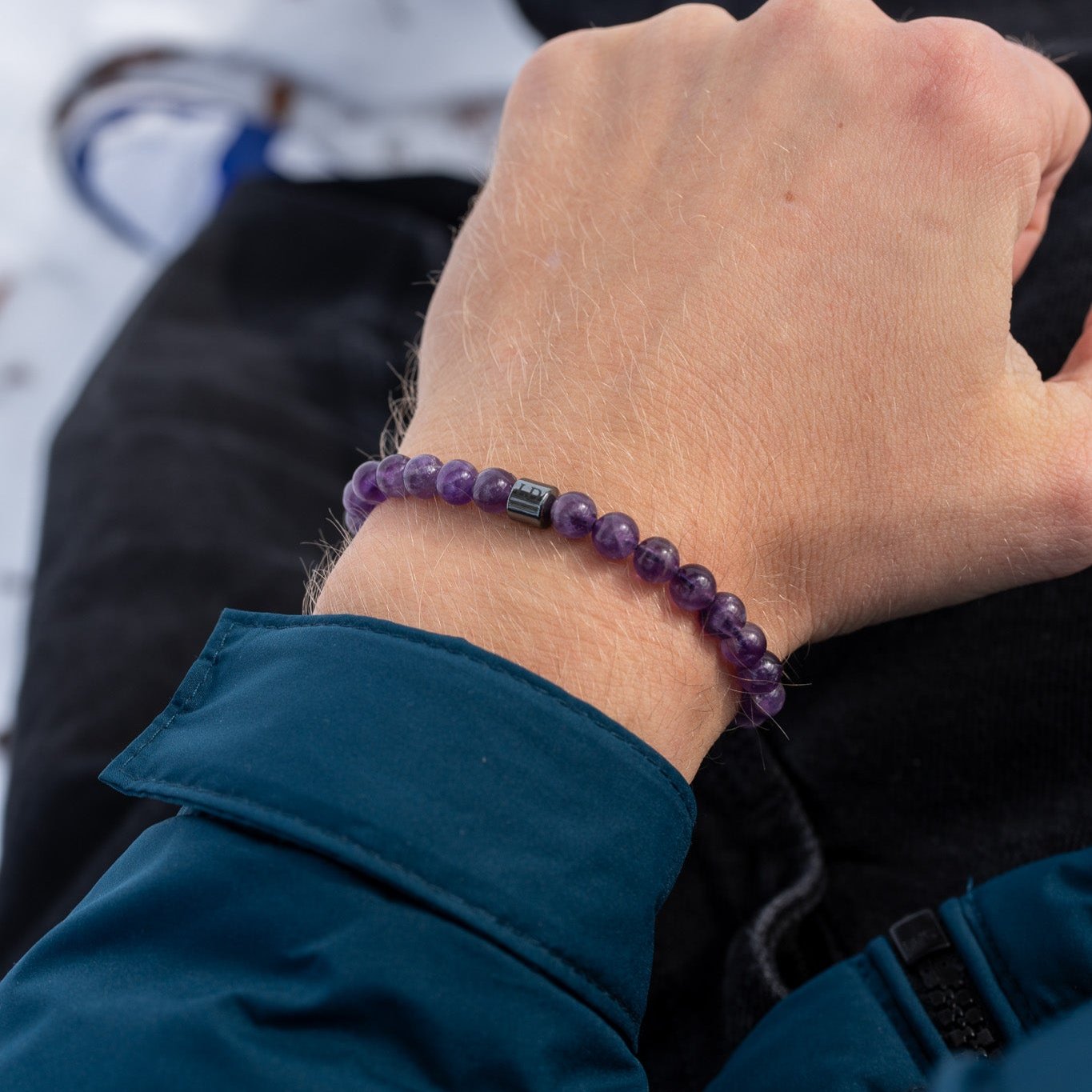 Amethyst-Armband von LUNADORE (6mm Steingröße)