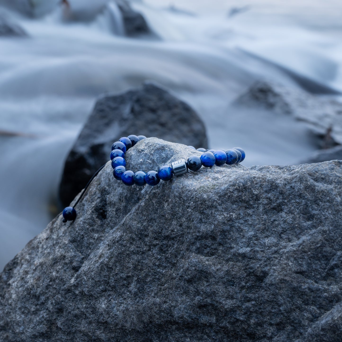 Lapislazuli Tigeraugen-Armband von LUNADORE (6mm Steingröße)